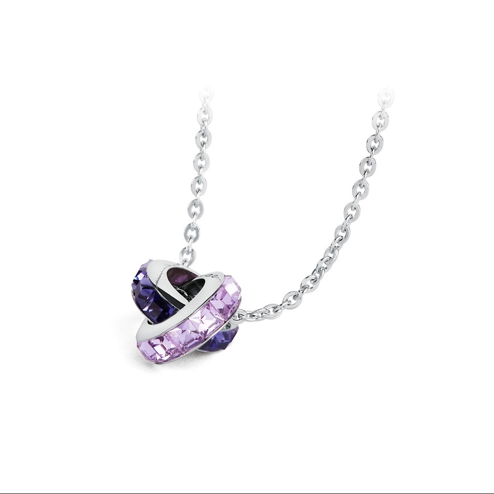 Swarovski® Crystal Necklace💗💜